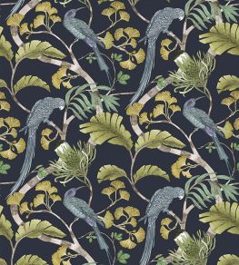 Living Branches Wallpaper by Josephine Munsey Petra and Greens
