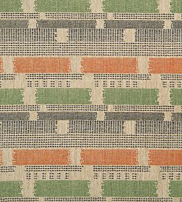 Loom Weave Fabric by Christopher Farr Cloth Orange