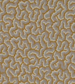 Lophelia Fabric by Nobilis Mustard