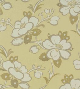 Lotus Flower Wallpaper by Designers Guild Gold