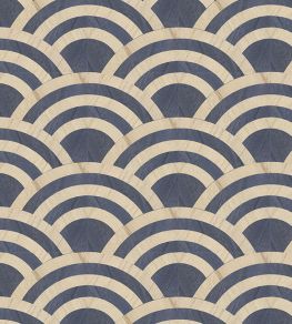Lucky O's Wallpaper by Moooi Birch & Blue