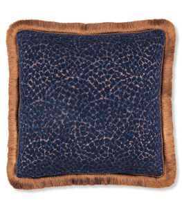 Lulu Cushion 50 x 50cm by Romo Indigo Sky
