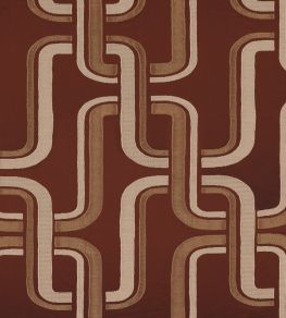Luminescence Fabric by Casamance Acajou