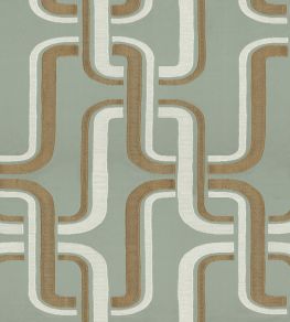 Luminescence Fabric by Casamance Celadon