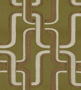 Luminescence Fabric by Casamance Olive