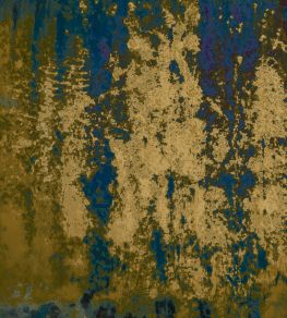 Lustre Fabric by Arley House Golden Cobalt