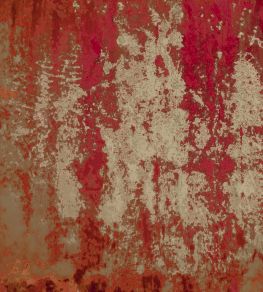 Lustre Fabric by Arley House Golden Crimson