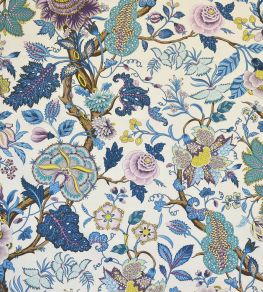 Madurai Fabric by Casal Bleu-Parme