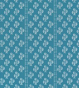 Maharani Wallpaper by Barneby Gates Jaipur Blue