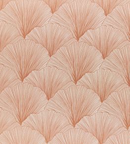 Maidenhair Fabric by Ashley Wilde Papaya