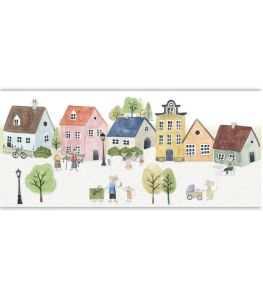 Mainstreet Border Wallpaper by Casadeco Multico