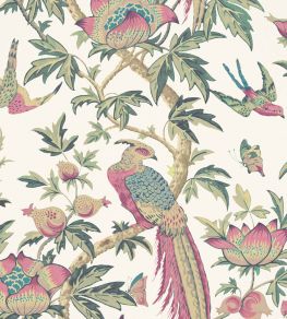 Majestic Bird Wallpaper by Warner House Rose