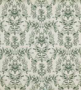 Makassar Fabric by Prestigious Textiles Emerald