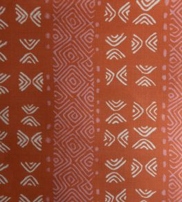 Mali Fabric by Titley and Marr Paprika & Rose