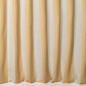 Mallorca Fabric by Nobilis Mustard