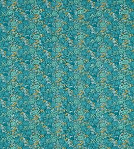 Mallow Fabric by Clarke & Clarke Teal