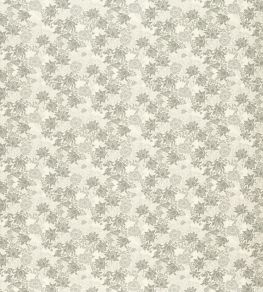 Mallow Jacquard Fabric by Clarke & Clarke Dove/Slate
