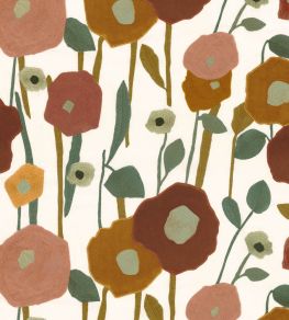 Manali Fabric by Casamance Ocre Terracotta