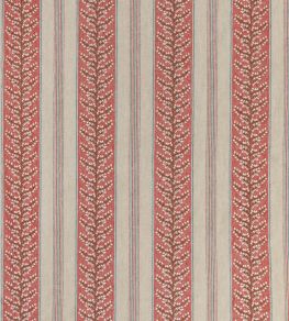 Manningtree Fabric by Nina Campbell Red/Teal