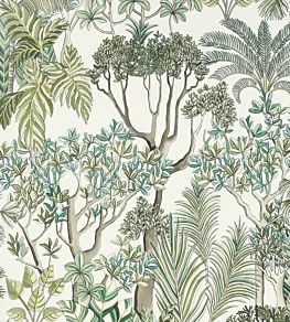 Morny Wallpaper by Manuel Canovas Vert de Gris
