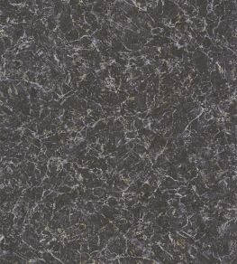 Marbre Wallpaper by Casadeco Noir Obsidienne