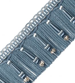Margaux Beaded Bullion Fringe Trimming by Samuel & Sons Bleuet