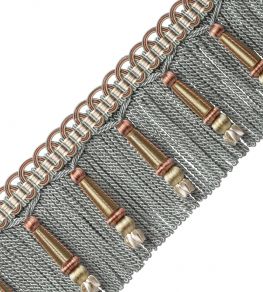 Margaux Beaded Bullion Fringe Trimming by Samuel & Sons Hydrengia Antique