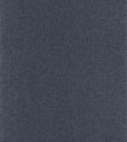 Maroquinerie Wallpaper by Casadeco Bleu Profond