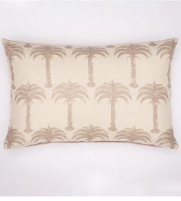 Marrakech Palm Cushion 40 x 60cm by Barneby Gates Soft Gold