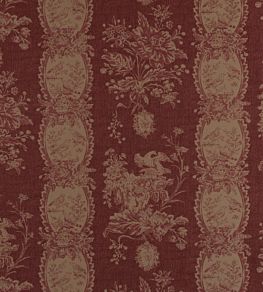 Les Oiseaux Fabric by Marvic Cerise