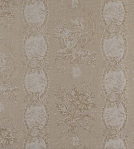 Les Oiseaux Fabric by Marvic Beige