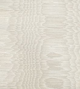 Misa Moire Plain Fabric by Marvic White