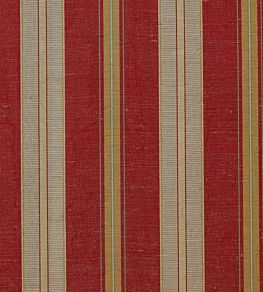 Misa Moire Stripe Fabric by Marvic Red
