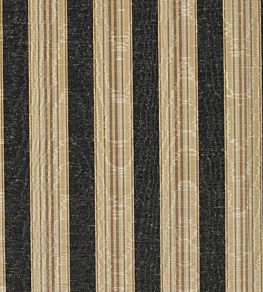 Misa Moire Stripe Fabric by Marvic Ebony