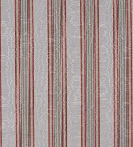 Misa Moire Stripe Fabric by Marvic Oyster