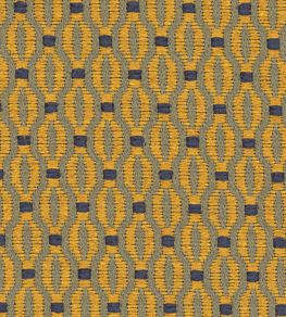 Trellis Fabric by Marvic Ochre