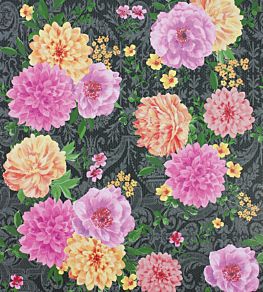 Duchess Garden Wallpaper by Matthew Williamson Charcoal