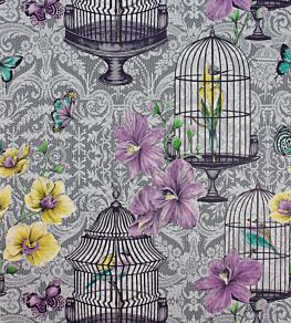 Orangery Wallpaper by Matthew Williamson Amethyst/Lilac/Lemon