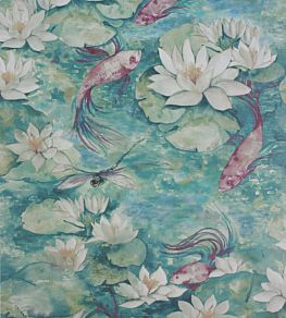 Water Lily Wallpaper by Matthew Williamson Lily Jade