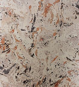 Makrana Wallpaper by Matthew Williamson Black/Copper
