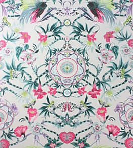 Menagerie Wallpaper by Matthew Williamson Cerise/Teal