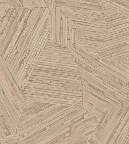 Mauna Wallpaper by Arte Warm Grey