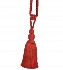 Maya 1 Tassel Tieback Trimming by Houles Piment