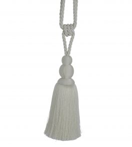 Maya 1 Tassel Tieback Trimming by Houles Vanille