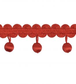 Maya Beaded Fringe 25mm Trimming by Houles Piment