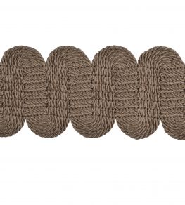 Maya Braid 60mm Trimming by Houles Cacao