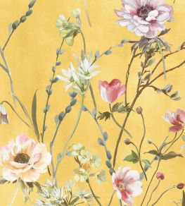 Maytime Fabric by Woodchip & Magnolia Sunny Yellow