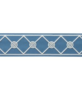 MDS Embroidered Lattice Borber Trimming by Samuel & Sons Wedgewood