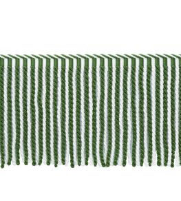 MDS Stripe Bullion Fringe 21cm Trimming by Samuel & Sons Fern