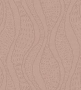 Meandering Lines Wallpaper by Eijffinger Orange/Terracotta